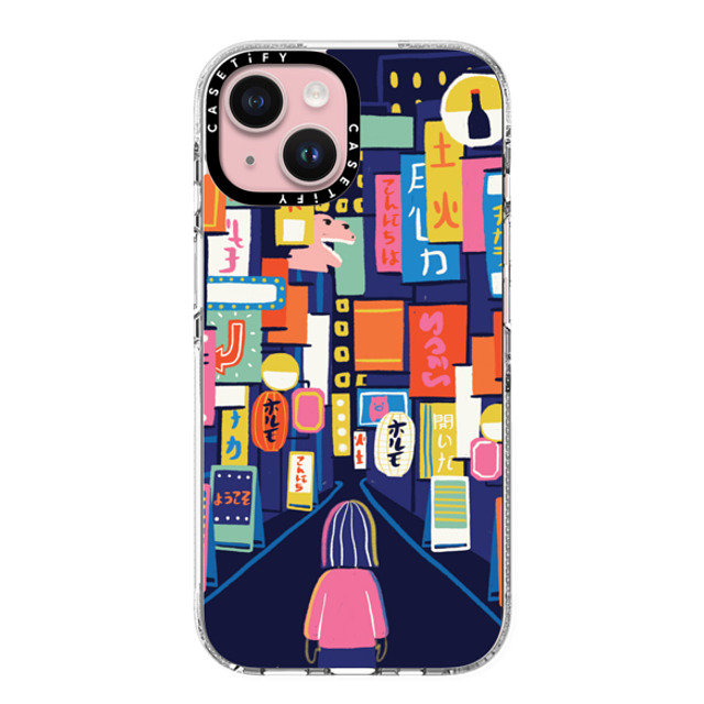 Black Lamb Studio x CASETiFY iPhone 15 Case Travel,Anime クリア クリア ケース MagSafe対応 TOKYO Back to School Black Lamb Studio x CASETiFY iPhone 15 Case Travel,Anime クリア クリア ケース MagSafe対応 TOKYO Back to School