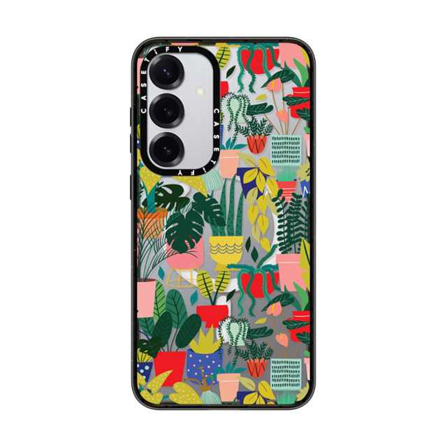 Black Lamb Studio x CASETiFY Galaxy S25+ ケース Nature,Fine Art ブラック マグネット式 インパクトケース Crazy Plant Lady Halloween Black Lamb Studio x CASETiFY Galaxy S25+ ケース Nature,Fine Art ブラック マグネット式 インパクトケース Crazy Plant Lady Halloween