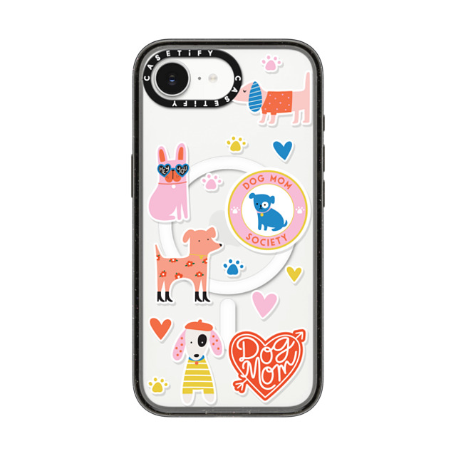 Black Lamb Studio x CASETiFY iPhone 16e Case Sticker,Dog Black Impact Case MagSafe Compatible Dog Mom Stickers Back to School Black Lamb Studio x CASETiFY iPhone 16e Case Sticker,Dog Black Impact Case MagSafe Compatible Dog Mom Stickers Back to School