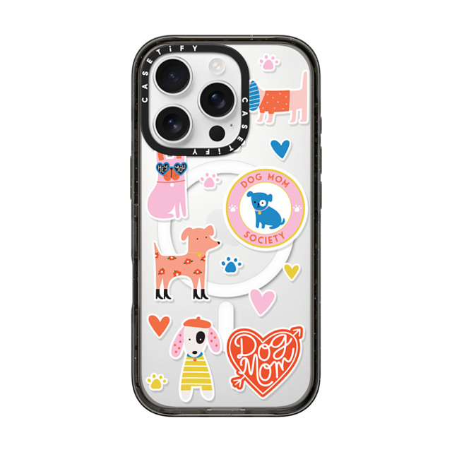 Black Lamb Studio x CASETiFY iPhone 16 Pro Case Sticker,Dog Black Impact Case MagSafe Compatible Dog Mom Stickers Back to School Black Lamb Studio x CASETiFY iPhone 16 Pro Case Sticker,Dog Black Impact Case MagSafe Compatible Dog Mom Stickers Back to School