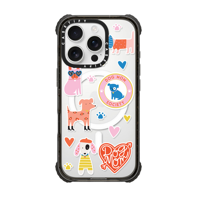 Black Lamb Studio x CASETiFY iPhone 16 Pro Case Sticker,Dog Black ウルトラ インパクトケース MagSafe 対応 Dog Mom Stickers Back to School Black Lamb Studio x CASETiFY iPhone 16 Pro Case Sticker,Dog Black ウルトラ インパクトケース MagSafe 対応 Dog Mom Stickers Back to School