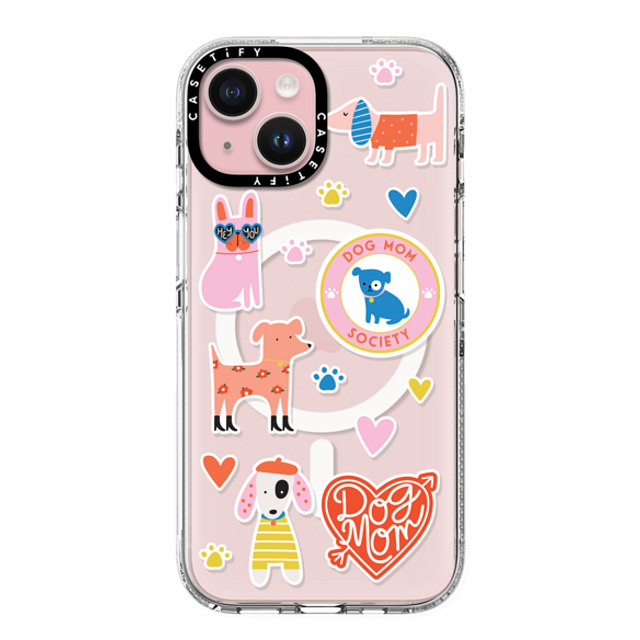 Black Lamb Studio x CASETiFY iPhone 15 Case Sticker,Dog クリア クリア ケース MagSafe対応 Dog Mom Stickers Back to School Black Lamb Studio x CASETiFY iPhone 15 Case Sticker,Dog クリア クリア ケース MagSafe対応 Dog Mom Stickers Back to School
