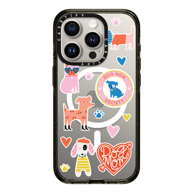 Black Lamb Studio x CASETiFY iPhone 15 Pro Case Sticker,Dog Black Impact Case MagSafe Compatible Dog Mom Stickers Back to School Black Lamb Studio x CASETiFY iPhone 15 Pro Case Sticker,Dog Black Impact Case MagSafe Compatible Dog Mom Stickers Back to School