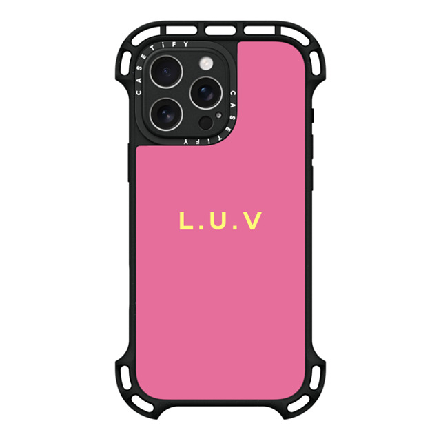 CASETiFY iPhone 16 Pro Max Case Black ウルトラ バウンスケース MagSafe対応 Custom Case - l. u.v CASETiFY iPhone 16 Pro Max Case Black ウルトラ バウンスケース MagSafe対応 Custom Case - l. u.v