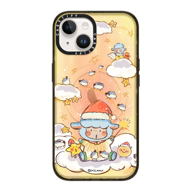 CASETiFY iPhone 14 ケース ブラック インパクトケース MagSafe対応 Pajama Magic xue tan