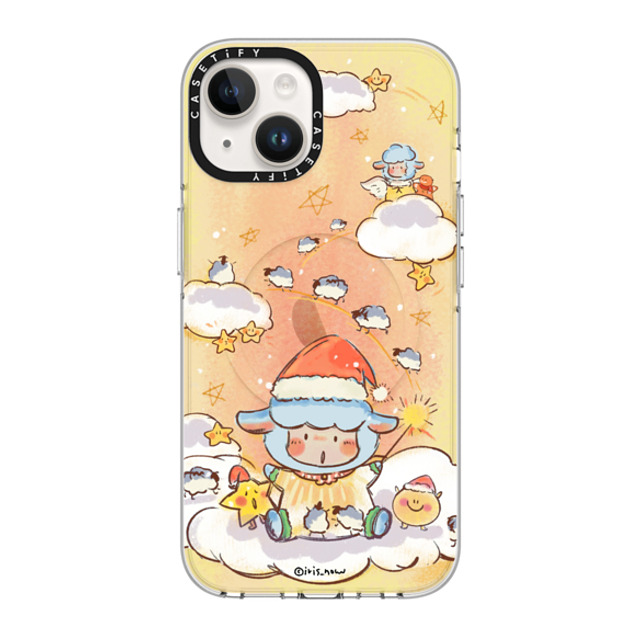 CASETiFY iPhone 14 ケース クリア クリア ケース MagSafe対応 Pajama Magic xue tan