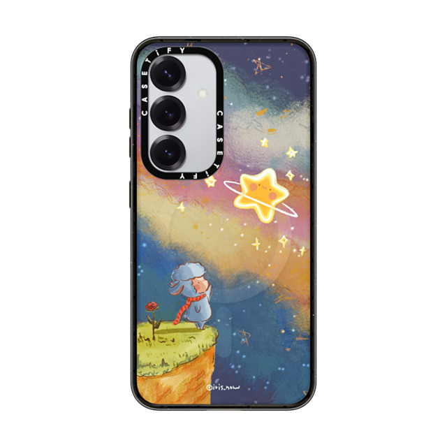 CASETiFY Galaxy S25 Case ブラック マグネット式 インパクトケース Gazing at the Starlit River xue tan New iPhone CASETiFY Galaxy S25 Case ブラック マグネット式 インパクトケース Gazing at the Starlit River xue tan New iPhone