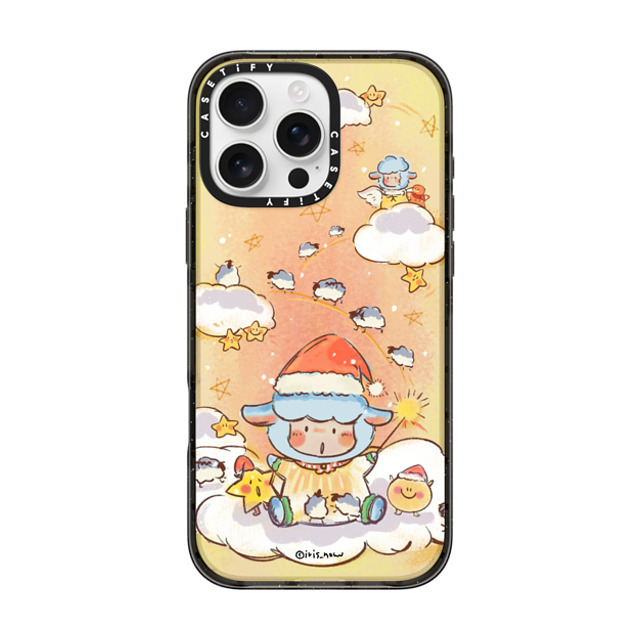 CASETiFY iPhone 16 Pro Max ケース ブラック インパクトケース Pajama Magic xue tan