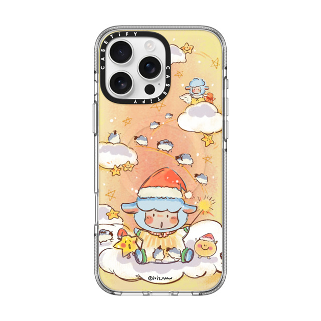 CASETiFY iPhone 16 Pro Max ケース クリア クリア ケース MagSafe対応 Pajama Magic xue tan