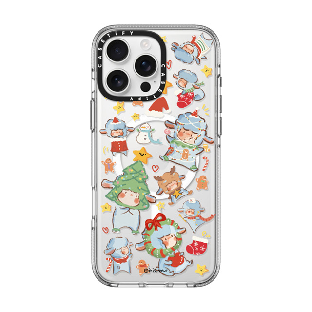 CASETiFY iPhone 16 Pro Max ケース クリア クリア ケース MagSafe対応 Sheep Adventure xue tan