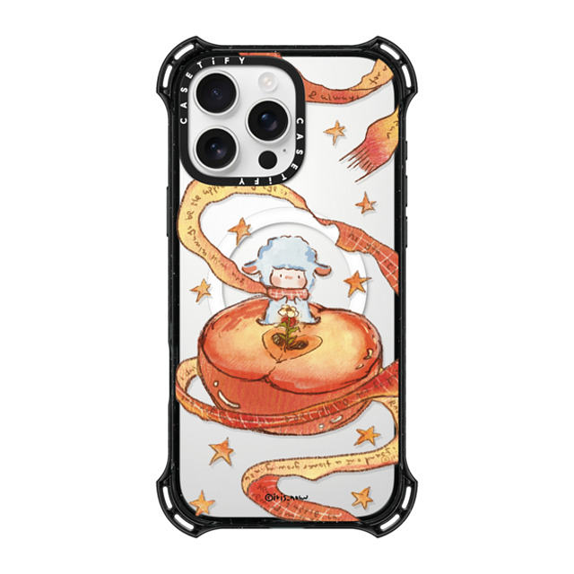 CASETiFY iPhone 16 Pro Max ケース ブラック バウンスケース Peace Apple xue tan