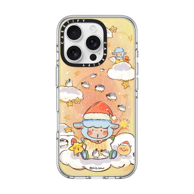 CASETiFY iPhone 16 Pro ケース クリア クリア ケース MagSafe対応 Pajama Magic xue tan