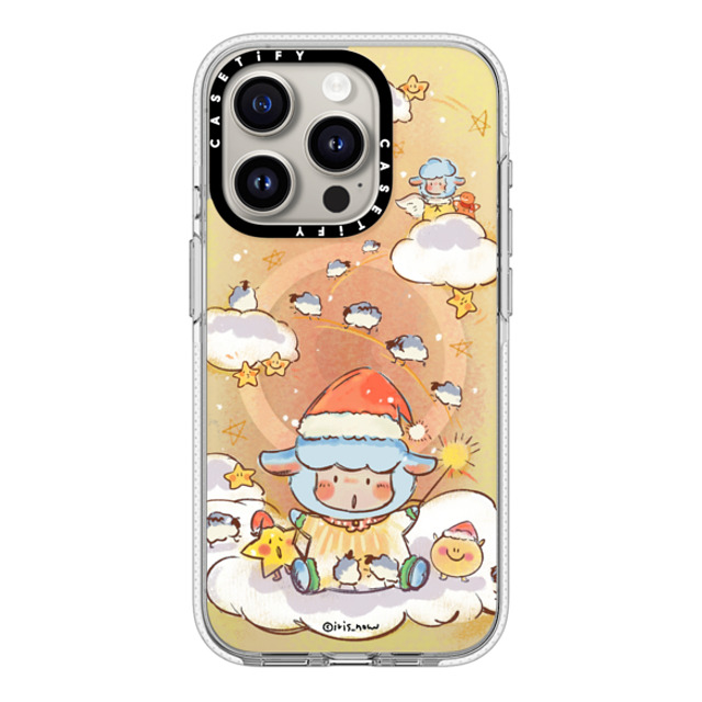 CASETiFY iPhone 15 Pro ケース クリア クリア ケース MagSafe対応 Pajama Magic xue tan