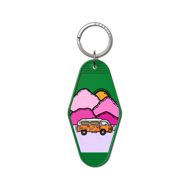 Kimberly Engwicht x CASETiFY キーチェーンタグ Pine キーチェーン タグ Happy Camper Back to School Kimberly Engwicht x CASETiFY キーチェーンタグ Pine キーチェーン タグ Happy Camper Back to School