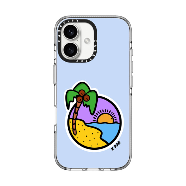 Kimberly Engwicht x CASETiFY iPhone 16 ケース クリア クリア ケース MagSafe対応 Tropical Escape Back to School Kimberly Engwicht x CASETiFY iPhone 16 ケース クリア クリア ケース MagSafe対応 Tropical Escape Back to School