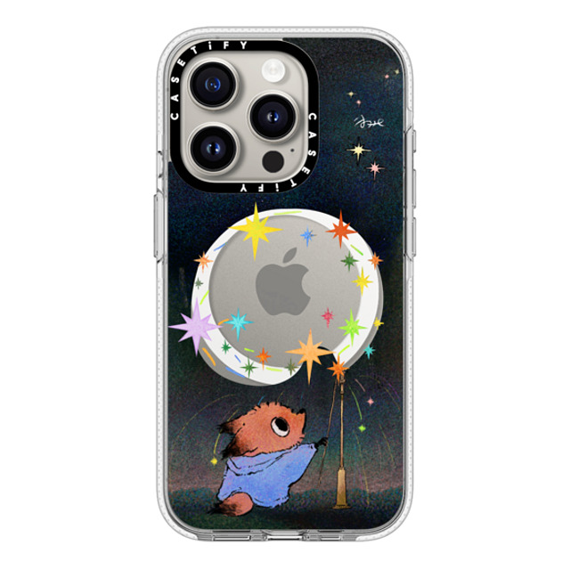 CASETiFY iPhone 15 Pro ケース クリア クリア ケース MagSafe対応 Animal,Cartoon Animal,Nature,Cartoon Bubble Fireworks Case Back to School CASETiFY iPhone 15 Pro ケース クリア クリア ケース MagSafe対応 Animal,Cartoon Animal,Nature,Cartoon Bubble Fireworks Case Back to School
