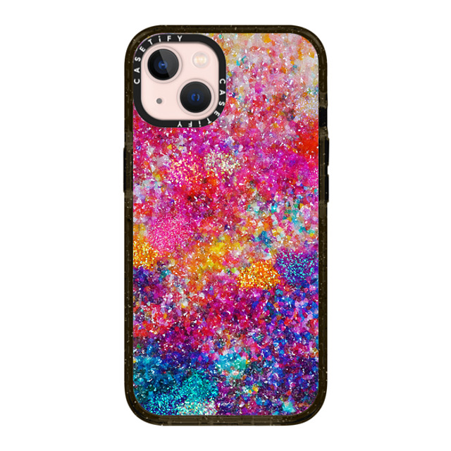 Ingrid Ching x CASETiFY iPhone 13 ケース ブラック インパクトケース MagSafe対応 And We Danced Our Way Home by Ingrid Ching