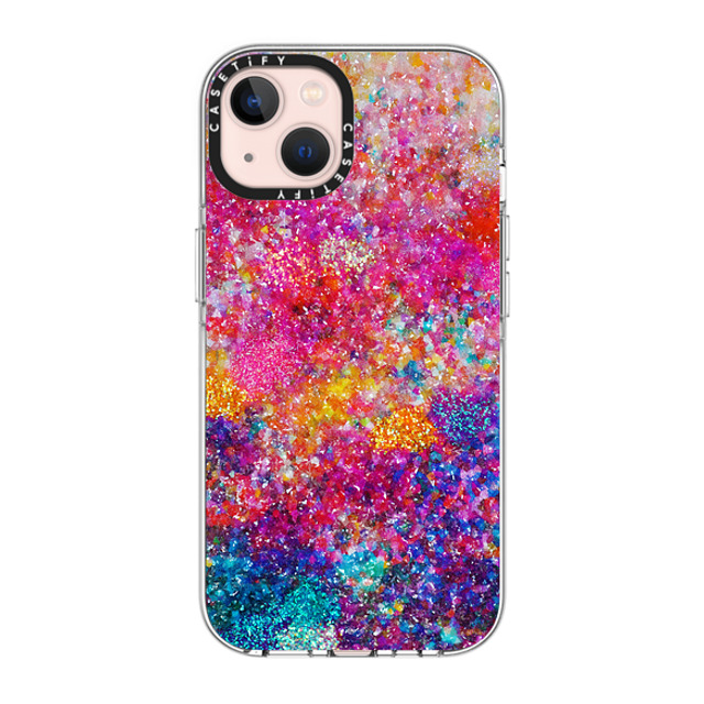 Ingrid Ching x CASETiFY iPhone 13 ケース クリア クリア ケース MagSafe対応 And We Danced Our Way Home by Ingrid Ching