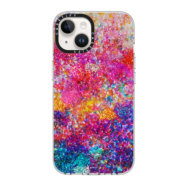 Ingrid Ching x CASETiFY iPhone 14 Case Clear Clear Case MagSafe Compatible And We Danced Our Way Home by Ingrid Ching Ingrid Ching x CASETiFY iPhone 14 Case Clear Clear Case MagSafe Compatible And We Danced Our Way Home by Ingrid Ching
