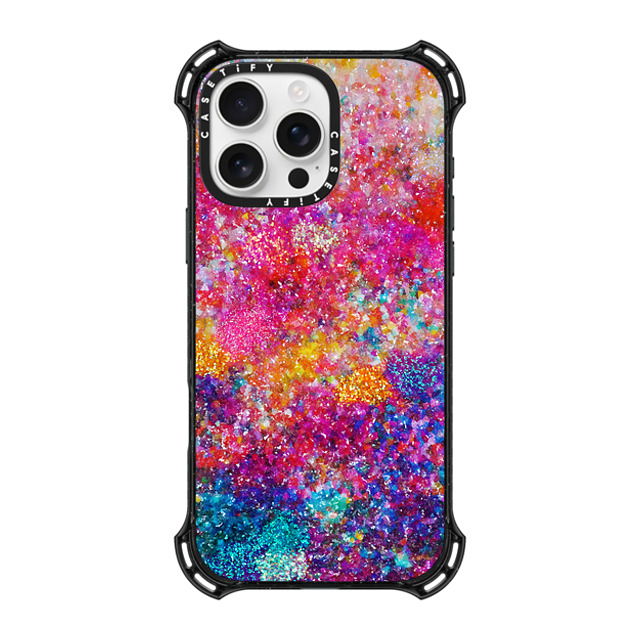 Ingrid Ching x CASETiFY iPhone 16 Pro Max ケース ブラック バウンスケース And We Danced Our Way Home by Ingrid Ching