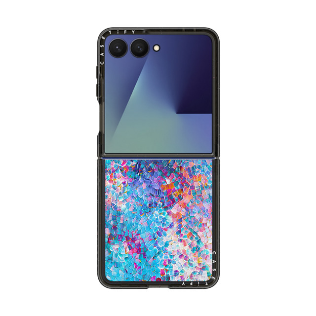 Ingrid Ching x CASETiFY Galaxy Z Flip7 ケース Fine Art,Maximalism ブラック マグネット式 インパクトケース Surrounded by This Big Blue Sky by Ingrid Ching Halloween Ingrid Ching x CASETiFY Galaxy Z Flip7 ケース Fine Art,Maximalism ブラック マグネット式 インパクトケース Surrounded by This Big Blue Sky by Ingrid Ching Halloween