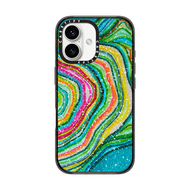 Ingrid Ching x CASETiFY iPhone 16 Case Fine Art Black インパクトケース MagSafe対応 Lineation No. 74 by Ingrid Ching Mother's Day Ingrid Ching x CASETiFY iPhone 16 Case Fine Art Black インパクトケース MagSafe対応 Lineation No. 74 by Ingrid Ching Mother's Day