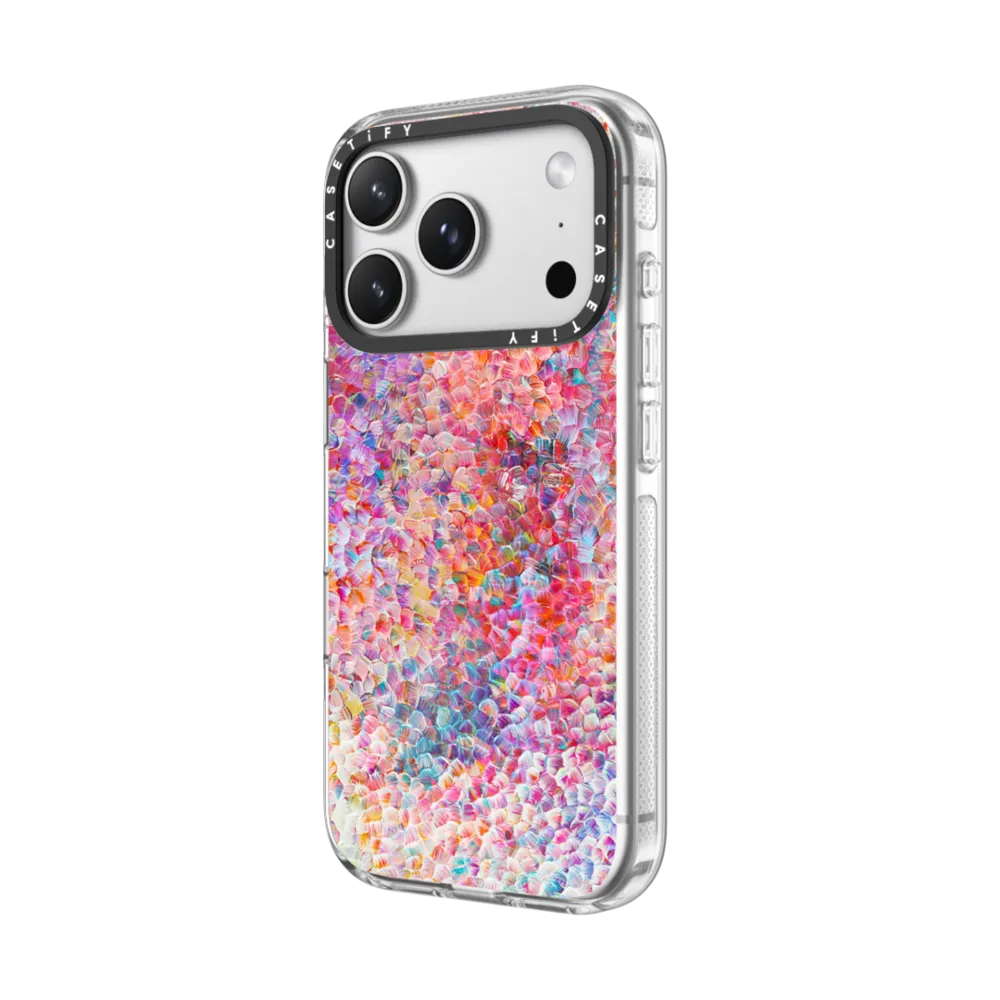 Impact Clear iPhone 17 Pro Max Case MagSafe Compatible - Honey and Milk Kinda Morning