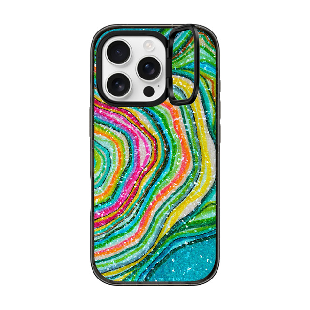 Ingrid Ching x CASETiFY iPhone 16 Pro Case Fine Art Black インパクトリングスタンドケース MagSafe対応 Lineation No. 74 by Ingrid Ching Father's Day Ingrid Ching x CASETiFY iPhone 16 Pro Case Fine Art Black インパクトリングスタンドケース MagSafe対応 Lineation No. 74 by Ingrid Ching Father's Day