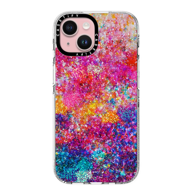 Ingrid Ching x CASETiFY iPhone 15 ケース クリア クリア ケース MagSafe対応 And We Danced Our Way Home by Ingrid Ching