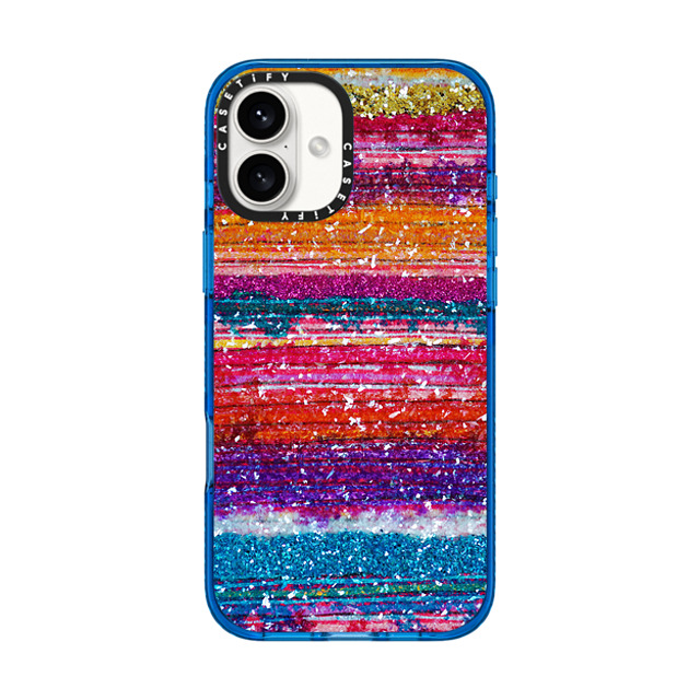 Ingrid Ching x CASETiFY iPhone 16 Plus Case Geometric,Abstract スカイブルー Impact Case Lineation No. 51 by Ingrid Ching Mother's Day Ingrid Ching x CASETiFY iPhone 16 Plus Case Geometric,Abstract スカイブルー Impact Case Lineation No. 51 by Ingrid Ching Mother's Day