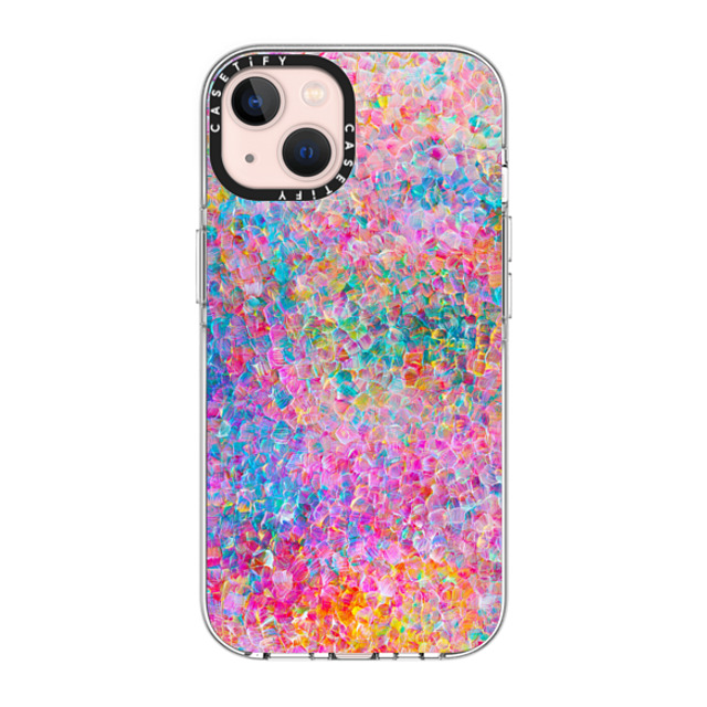 Ingrid Ching x CASETiFY iPhone 13 ケース クリア クリア ケース MagSafe対応 My Neon Summer by Ingrid Ching