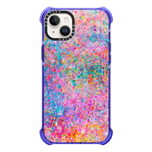Ingrid Ching x CASETiFY iPhone 14 Plus Case Peri Purple ウルトラインパクトケース My Neon Summer by Ingrid Ching Ingrid Ching x CASETiFY iPhone 14 Plus Case Peri Purple ウルトラインパクトケース My Neon Summer by Ingrid Ching