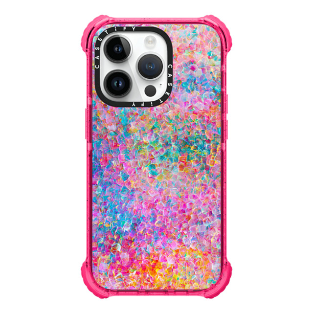 Ingrid Ching x CASETiFY iPhone 14 Pro Case Bubble Gum ウルトラインパクトケース My Neon Summer by Ingrid Ching Ingrid Ching x CASETiFY iPhone 14 Pro Case Bubble Gum ウルトラインパクトケース My Neon Summer by Ingrid Ching