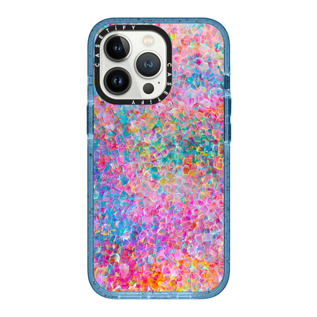 Ingrid Ching x CASETiFY iPhone 13 Pro Case Fine Art ベイビーブルー インパクトケース MagSafe対応 My Neon Summer by Ingrid Ching Mother's Day Ingrid Ching x CASETiFY iPhone 13 Pro Case Fine Art ベイビーブルー インパクトケース MagSafe対応 My Neon Summer by Ingrid Ching Mother's Day
