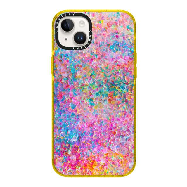 Ingrid Ching x CASETiFY iPhone 14 Plus ケース Pastel,Fine Art イエロー インパクトケース MagSafe対応 My Neon Summer by Ingrid Ching Back to School Ingrid Ching x CASETiFY iPhone 14 Plus ケース Pastel,Fine Art イエロー インパクトケース MagSafe対応 My Neon Summer by Ingrid Ching Back to School