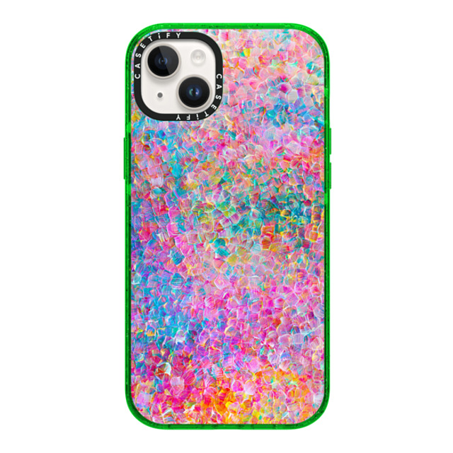 Ingrid Ching x CASETiFY iPhone 14 Plus ケース Pastel,Fine Art グリーン インパクトケース MagSafe対応 My Neon Summer by Ingrid Ching Father's Day Ingrid Ching x CASETiFY iPhone 14 Plus ケース Pastel,Fine Art グリーン インパクトケース MagSafe対応 My Neon Summer by Ingrid Ching Father's Day