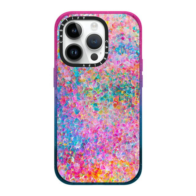 Ingrid Ching x CASETiFY iPhone 14 Pro Case Pastel,Fine Art Cotton Candy Impact Case MagSafe Compatible My Neon Summer by Ingrid Ching Back to School Ingrid Ching x CASETiFY iPhone 14 Pro Case Pastel,Fine Art Cotton Candy Impact Case MagSafe Compatible My Neon Summer by Ingrid Ching Back to School