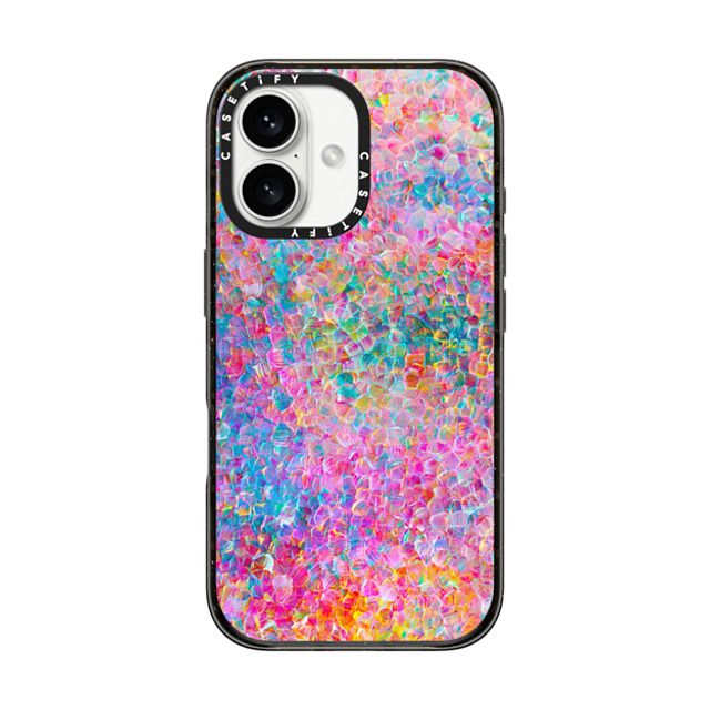 Ingrid Ching x CASETiFY iPhone 16 Case Pastel,Fine Art Black Impact Case MagSafe Compatible My Neon Summer by Ingrid Ching Back to School Ingrid Ching x CASETiFY iPhone 16 Case Pastel,Fine Art Black Impact Case MagSafe Compatible My Neon Summer by Ingrid Ching Back to School