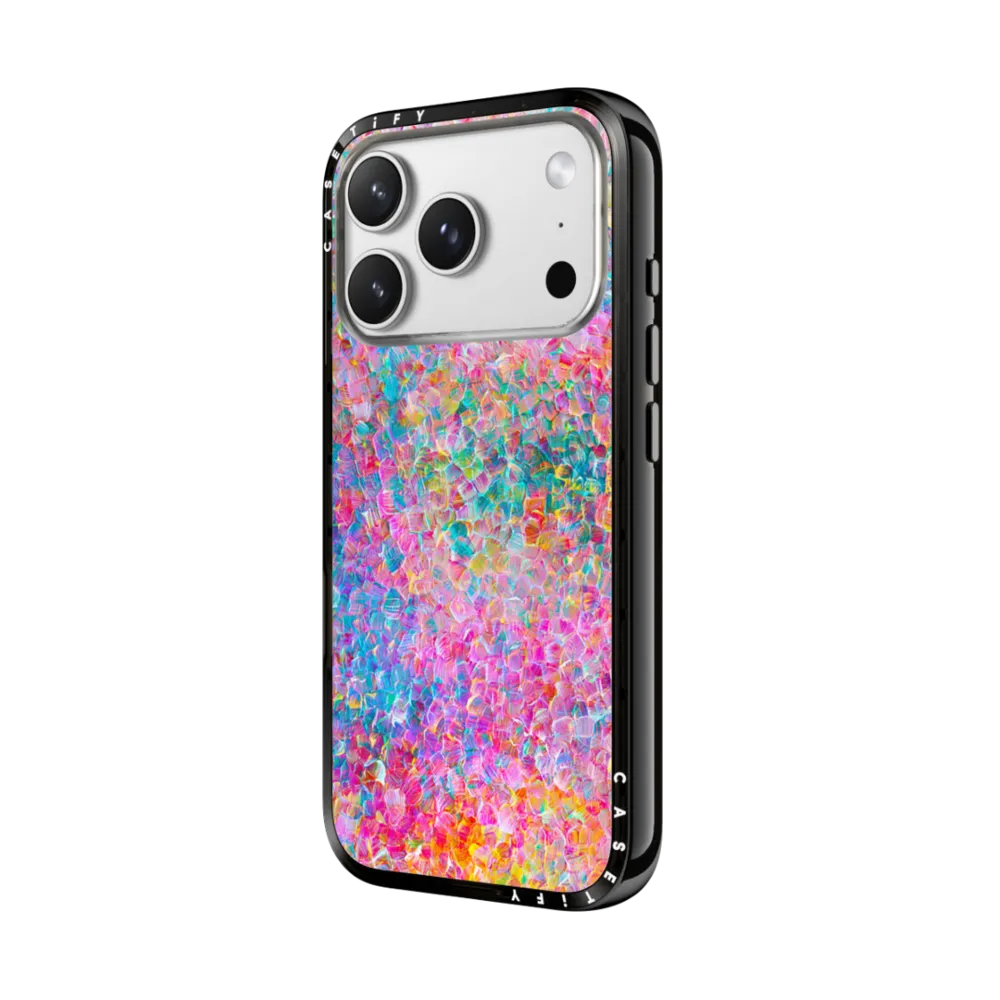 Compact iPhone 17 Pro Max Case MagSafe Compatible - My Neon Summer by Ingrid Ching