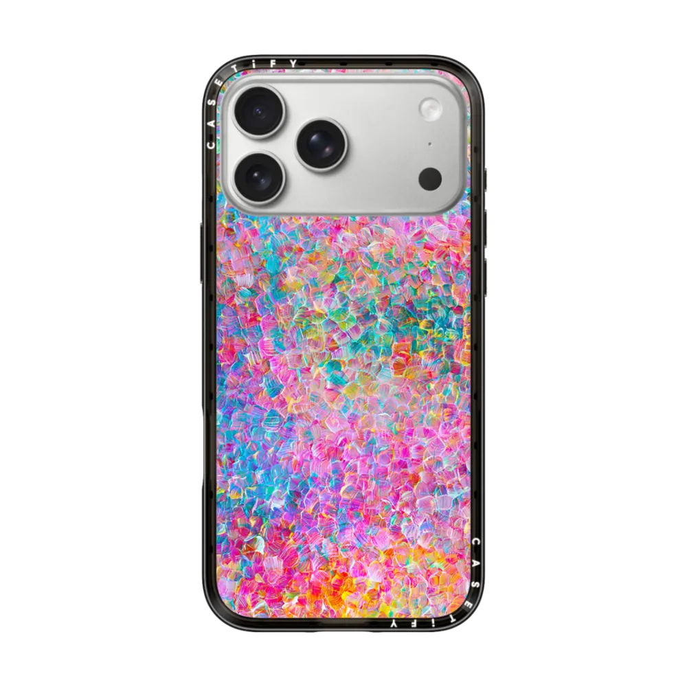 Compact iPhone 17 Pro Max Case MagSafe Compatible - My Neon Summer by Ingrid Ching