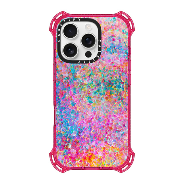 Ingrid Ching x CASETiFY iPhone 16 Pro ケース Pastel,Fine Art プリムローズ ピンク バウンスケース My Neon Summer by Ingrid Ching Back to School Ingrid Ching x CASETiFY iPhone 16 Pro ケース Pastel,Fine Art プリムローズ ピンク バウンスケース My Neon Summer by Ingrid Ching Back to School