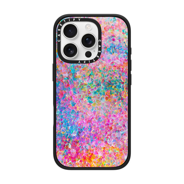 Ingrid Ching x CASETiFY iPhone 16 Pro Case Fine Art Matte Black Impact Case MagSafe Compatible My Neon Summer by Ingrid Ching Mother's Day Ingrid Ching x CASETiFY iPhone 16 Pro Case Fine Art Matte Black Impact Case MagSafe Compatible My Neon Summer by Ingrid Ching Mother's Day