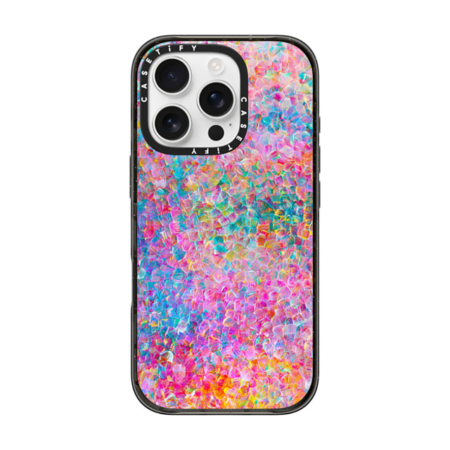 Ingrid Ching x CASETiFY iPhone 16 Pro ケース Fine Art ブラック インパクトケース My Neon Summer by Ingrid Ching Mother's Day Ingrid Ching x CASETiFY iPhone 16 Pro ケース Fine Art ブラック インパクトケース My Neon Summer by Ingrid Ching Mother's Day