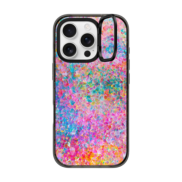 Ingrid Ching x CASETiFY iPhone 16 Pro Case Fine Art Black インパクトリングスタンドケース MagSafe対応 My Neon Summer by Ingrid Ching Mother's Day Ingrid Ching x CASETiFY iPhone 16 Pro Case Fine Art Black インパクトリングスタンドケース MagSafe対応 My Neon Summer by Ingrid Ching Mother's Day