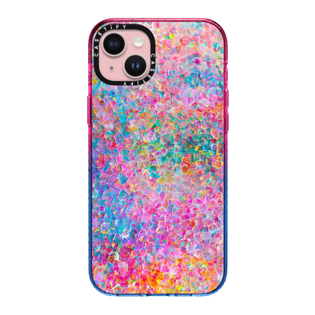 Ingrid Ching x CASETiFY iPhone 15 Plus Case Pastel,Fine Art Cotton Candy Impact Case My Neon Summer by Ingrid Ching Back to School Ingrid Ching x CASETiFY iPhone 15 Plus Case Pastel,Fine Art Cotton Candy Impact Case My Neon Summer by Ingrid Ching Back to School