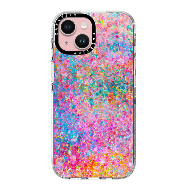 Ingrid Ching x CASETiFY iPhone 15 Case Fine Art Clear Clear Case MagSafe Compatible My Neon Summer by Ingrid Ching Father's Day Ingrid Ching x CASETiFY iPhone 15 Case Fine Art Clear Clear Case MagSafe Compatible My Neon Summer by Ingrid Ching Father's Day