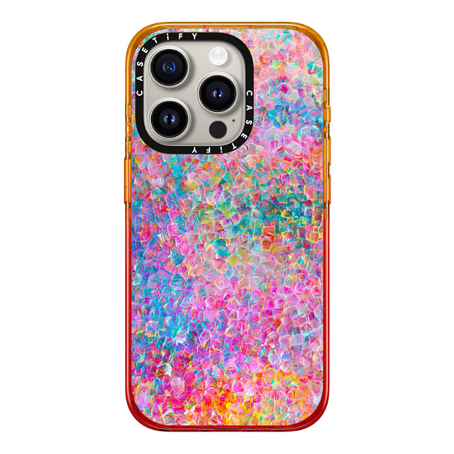 Ingrid Ching x CASETiFY iPhone 15 Pro Case Fine Art Peach Haze インパクトケース My Neon Summer by Ingrid Ching Mother's Day Ingrid Ching x CASETiFY iPhone 15 Pro Case Fine Art Peach Haze インパクトケース My Neon Summer by Ingrid Ching Mother's Day