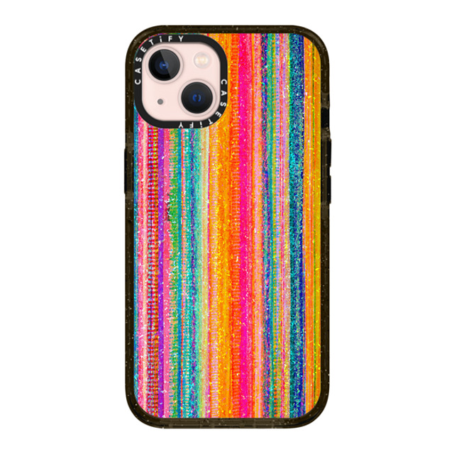 Ingrid Ching x CASETiFY iPhone 13 ケース ブラック インパクトケース Lineation No. 62 by Ingrid Ching