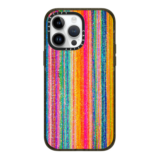 Ingrid Ching x CASETiFY iPhone 14 Pro Max ケース ブラック インパクトケース MagSafe対応 Lineation No. 62 by Ingrid Ching