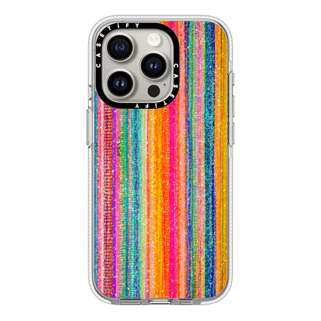 Ingrid Ching x CASETiFY iPhone 15 Pro ケース クリア クリア ケース MagSafe対応 Lineation No. 62 by Ingrid Ching